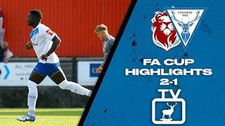 FA Cup Highlights  Hastings United vs Erith amp Belvedere FC [upl. by Woodford]