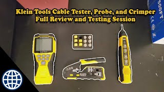 Klein Tools Tester Probe and Crimper Review [upl. by Euqinahc]