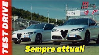 NEW ALFA ROMEO GIULIA E STELVIO 2023  FIRST TEST DRIVE [upl. by Jabe]