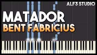 Matador Tema  Bent Fabricius Bjerre  Klaver toturial [upl. by Alohs]