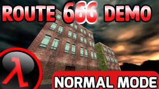 HalfLife  They Hunger Route 666 Demo Normal Mode  Full Walkthrough [upl. by Landsman]