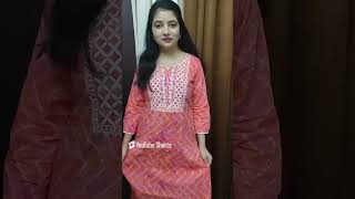 Shopsy kurta Review😍 Try on [upl. by Aniraz530]