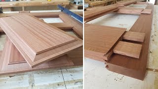 Making a Sapele Door [upl. by Rosenblum82]