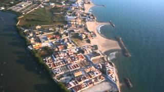 SOBREVOLANDO LA PLAYA DE TAVERNES DE LA VALLDIGNA [upl. by Mendez]