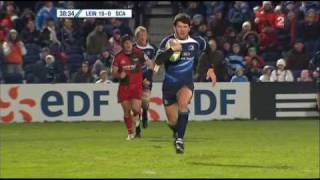 Shane Horgan try v Scarlets Dec19 [upl. by Aleicarg]