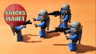 Mandalorian Battle Pack LEGO Star Wars 7914 set  Review Stop motion TimeLapse build [upl. by Nona261]