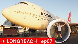 Qantas Founders Museum 747 707 tour  Longreach EP07 [upl. by Akedijn801]