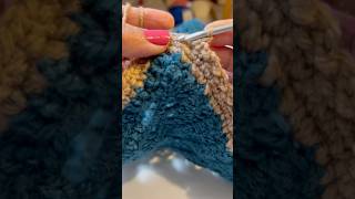 Easy Edging Pattern for Mini Paw Print Blanket short crochet diy moc hobby [upl. by Merete]