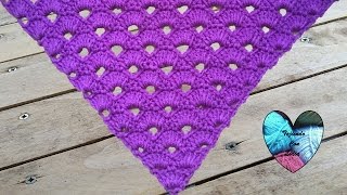 Hermoso chal tejido a crochet muy facil de tejer [upl. by Nnaer]