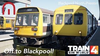 Train Sim World 4  Off to Blackpool  Class 142 PACER [upl. by Aimek]