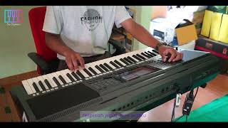 Terpisah Jarak dan Waktu  Sule feat Baby Shima Karaoke Yamaha Psr S770 Lower Key [upl. by Benji]