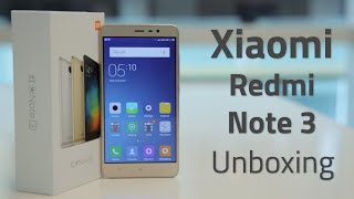 Xiaomi Redmi Note 3 Unboxing and Hands On [upl. by Siduhey]