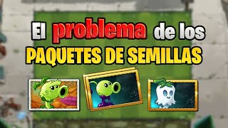 El Problema con los Paquetes de semillas en PvZ 2 [upl. by Euqilegna]