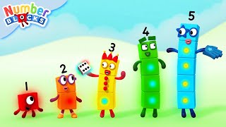 Aprende a Contar con Colores  Episodios completos  Numberblocks en Español [upl. by Enyrat]