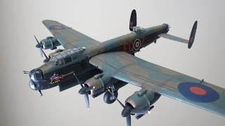 Airfix 172 Avro Lancaster BII Bomber My 5th build [upl. by Eissalc]