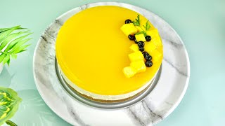 nobake mango cheesecake [upl. by Aay]