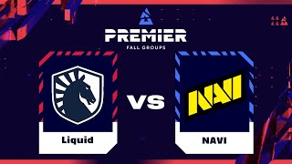 Liquid проти NAVI  BLAST Premier Fall Groups 2024 [upl. by Anirehtac]