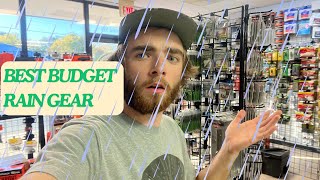 The best BUDGET RAIN GEAR [upl. by Akirej]