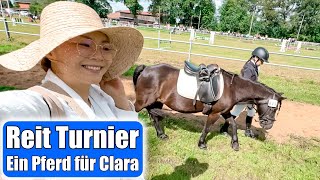 Reit Turnier 🐎 Ein eigenes Pferd für Clara 😍 Mamiseelen [upl. by Alvan989]