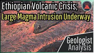 Ethiopian Volcanic Crisis Large Magma Intrusion Underway All You Need to Know [upl. by Nyrual]