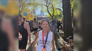 Bentonville teacher runs in NYC Marathon [upl. by Arreit]