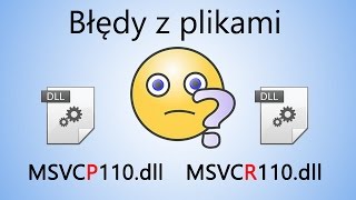 Jak naprawić błędy MSVCP110dll i MSVCR110dll [upl. by Lertnom]