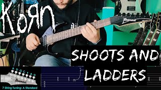 Korn  Shoots and Ladders  Guitar Cover Tab [upl. by Leahsim206]