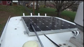 How to install Onboard Solar Powered Battery Charger amp Tender for Boat or Camper [upl. by Khalid778]