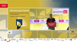 Maria Panayiotou on quotCYPRUS’S EFFORT FOR A MORE RESILIENT GROWTH MODELquot [upl. by Castro861]