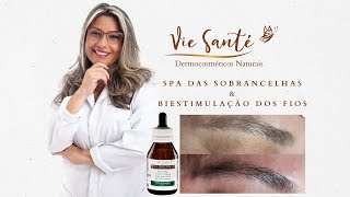 Bioestimulação de Sobrancelha com a Profª Rosi Barros com uso do Micro Hair Intense Vie Santé [upl. by Russel]