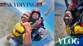 Skydiving  Diani Beach Kenya  🇰🇪 [upl. by Glasgo]