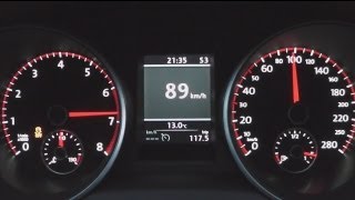 2012 Volkswagen Golf VI GTI 211 HP 0100 kmh Acceleration [upl. by Yelruc440]