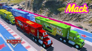 Cars 3 Mack Truck Stream LIVE MIX Cars Carros Macuin cartoon Lightning quotRayo McQueenquot McQueen [upl. by Giselbert]