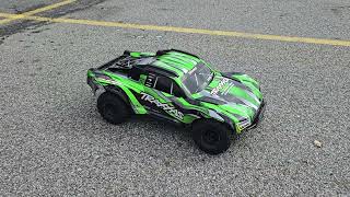 Traxxas Maxx Slash 6s first run [upl. by Dnomsed853]