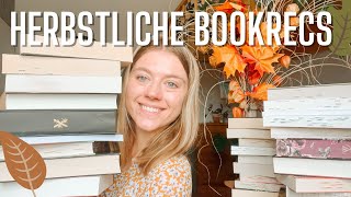 30 herbstliche Buchempfehlungen🎃🍂☕️  Fantasy Romance und mehr  Bookaholicgroup [upl. by Jehias]