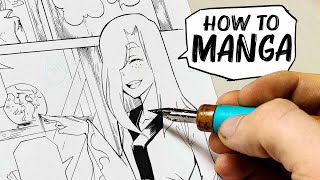 How to draw a Manga Page  Drawlikeasir [upl. by Kalvin684]