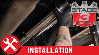 20112014 F150 50L MBRP XPSeries 3quot Single Side Exit CatBack Exhaust Kit Install [upl. by Tullusus]