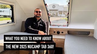 NEW The 2025 nuCamp RV Tab 360 Teardrop Camper Features amp Tour  For Sale In Stock in Michigan [upl. by Nimajaneb]