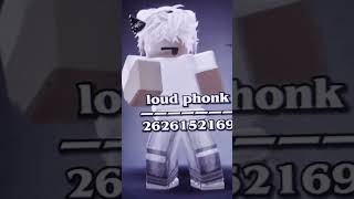 roblox ID code phonk [upl. by Weldon524]