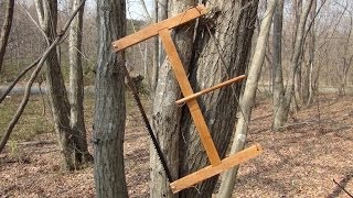 Make A Bushcraft Bucksaw [upl. by Hardan]