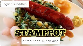 BOERENKOOL STAMPPOT  Dutch traditional food [upl. by Ocsisnarf]