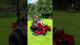 5 Zero Turn Mowers on Fine Grass and Tight Areas  toro ariens grasshopper kubota hustler [upl. by Llert]