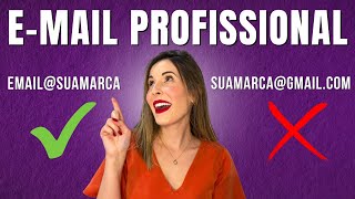 Como Criar um Email Profissional Para Sua Empresa  Passo a Passo GRATUITO [upl. by Ytsrik609]