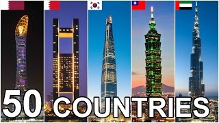 Tallest Buildings by Country Ranking [upl. by Alton]