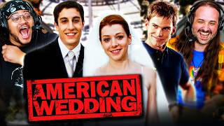 AMERICAN WEDDING 2003 MOVIE REACTION FIRST TIME WATCHING American Pie 3  Seann William Scott [upl. by Elset]