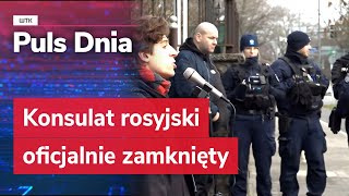 Konsulat rosyjski oficjalnie zamknięty [upl. by Euqirat]