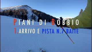 4K 🔴 Piani di Bobbio Ski 🔴 1 Arrivo e pista n7 Baite blu 🔴 2012022 [upl. by Lzeil695]