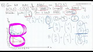 Translation  Transformation O level  IGCSE Maths Part 1 [upl. by Ahsena]