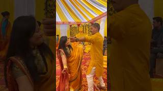 Dhol dance  couple dance  wedding season shorts [upl. by Fenner]