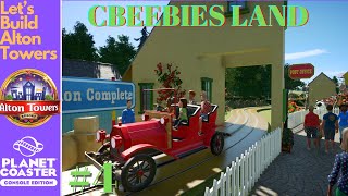 Let’s Build Alton Towers  CBeebies Land Part 1  Planet Coaster Console Edition  4 [upl. by Sonahpets]